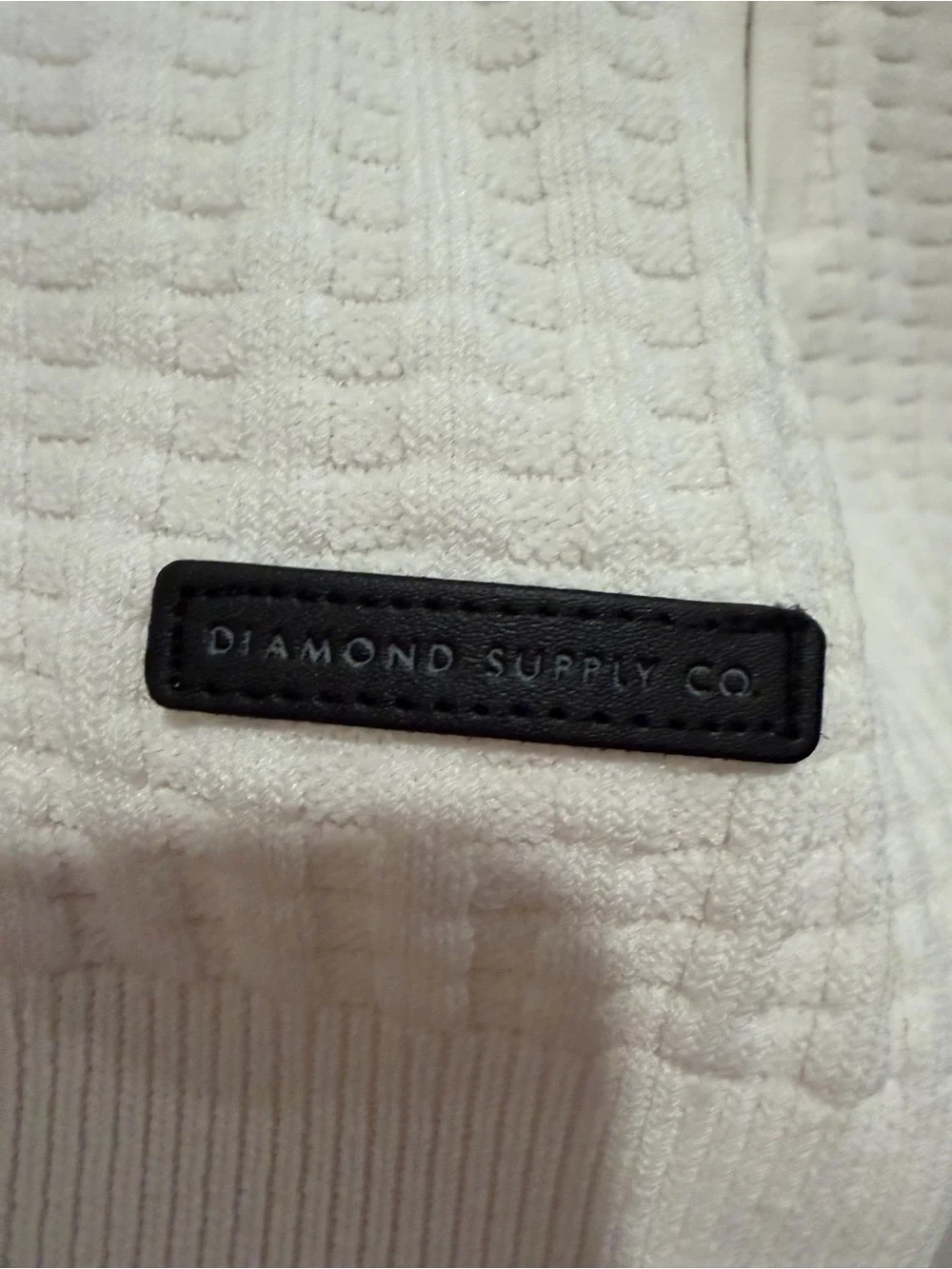 Diamond‎ Supply Co. Women’s Textured Quartz Varsity Longline Cardigan XS NWT